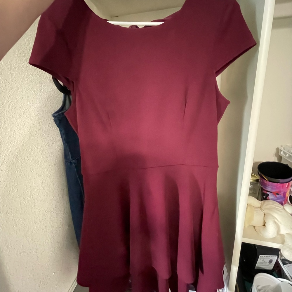 B. Darlin Maroon Dress